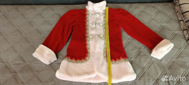 Новогодний костюм для мальчика 110 дед мороз