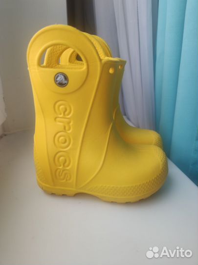 Резиновые сапоги crocs c6