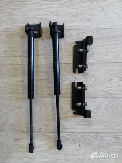 Газовые упоры капота hyundai solaris, kia rio