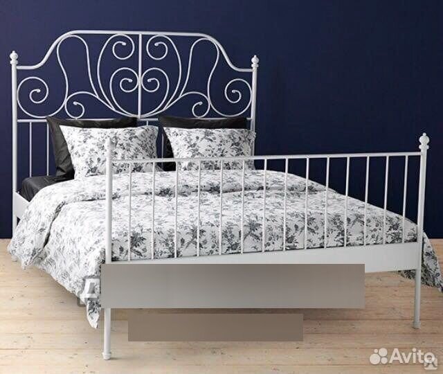 Кровать IKEA двухспальная бу 180 200