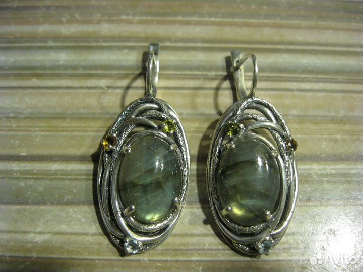 Серьги из серебра