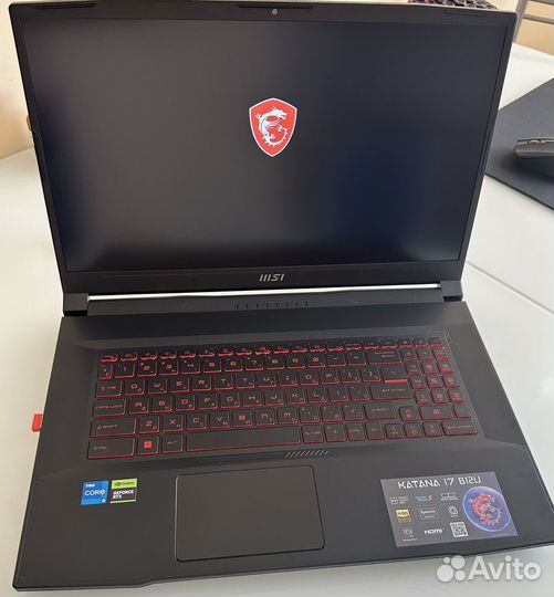 Ноутбук msi gf76 katana