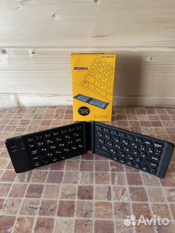 Беспроводная клавиатура мини Bluetooth