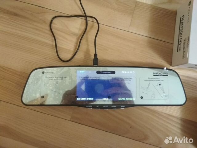 Видеорегистратор зеркало navitel DMR300NV 2 камеры