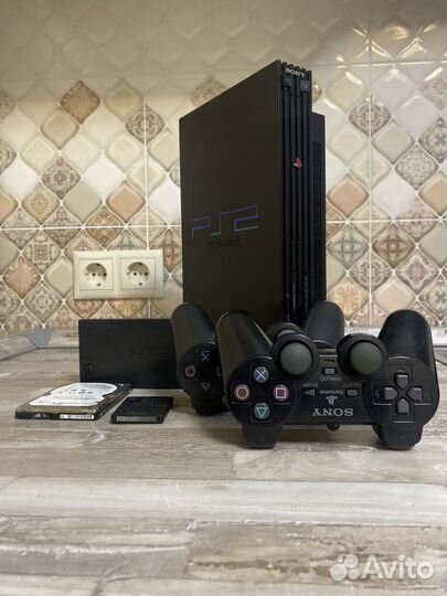 Sony PS2 fat 3000 + hdd