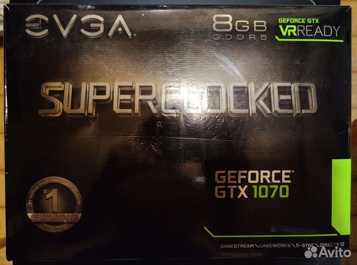 Evga GTX 1070 SC ACX 3.0