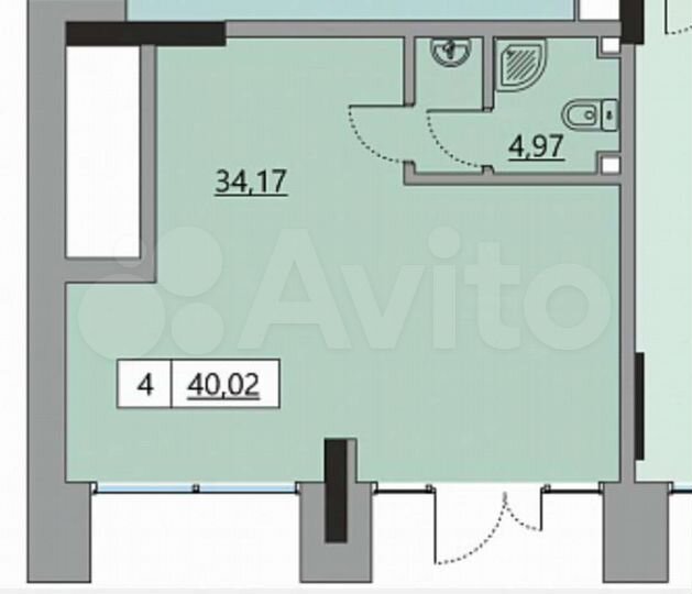 Торговая площадь, 40 м²