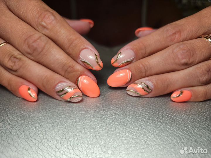 Маникюр с покрытием гель-лак