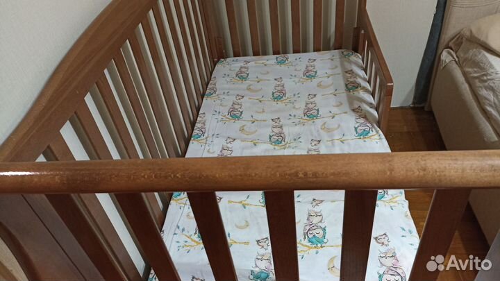 Кровать детская из бука фирмы Лель