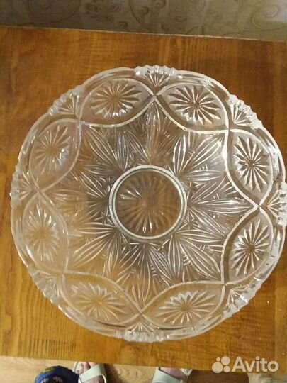 Ваза хрустальная СССР