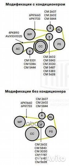 Ролик привод. ремня для а/м BMW 5 E39 (95)