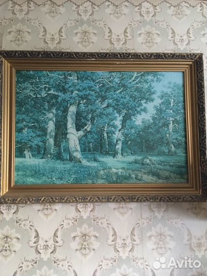 «Картина холст масло копия Шишкин Дубовая роща»