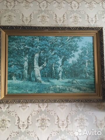 «Картина холст масло копия Шишкин Дубовая роща»