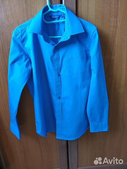 Рубашка школьная 128