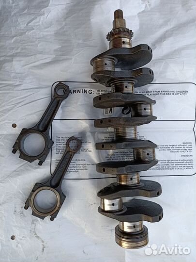 Коленвал niva chevrolet 2123