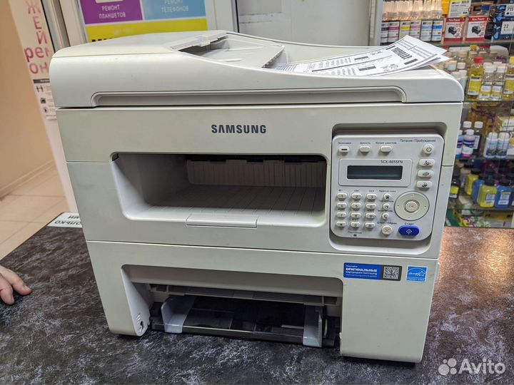 Лазерный принтер Samsung scx-4655