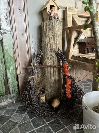 Старинные пни для декора