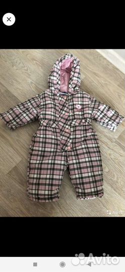 Комбинезон демисезонный для девочки 68