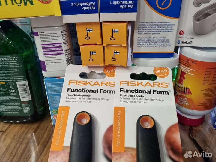 Нож Fiskars для очистки овощей 18см из Финляндии