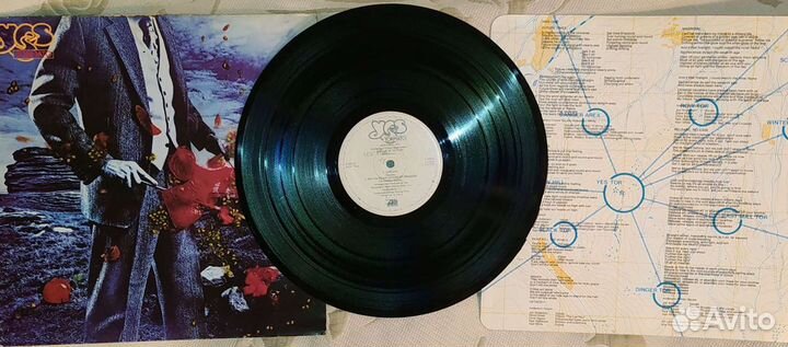 Yes Tormato 1978 UK Виниловая пластинка LP