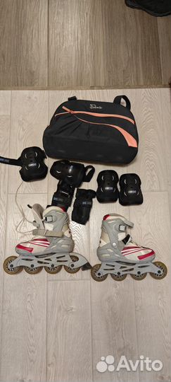 Роликовые коньки женские