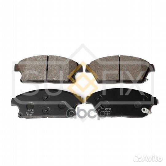 Колодки тормозные дисковые перед прав/лев