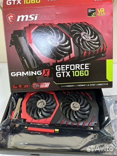 Видеокарта msi gtx 1060 3gb