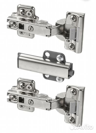 Петля икеа бесто 00383881, 2 шт., серебристый