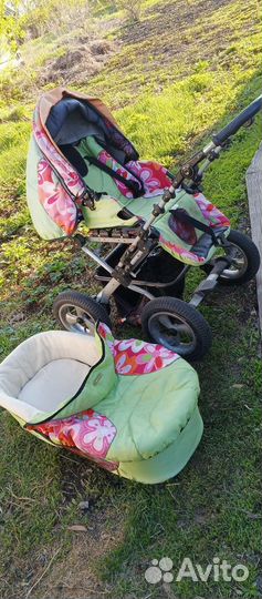 Детская коляска 2 в 1 трансформер