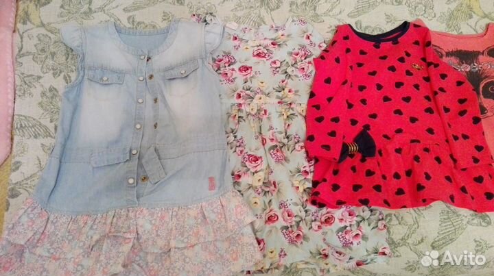 Платья, сарафаны, кофты для девочки 98 - 104 разм