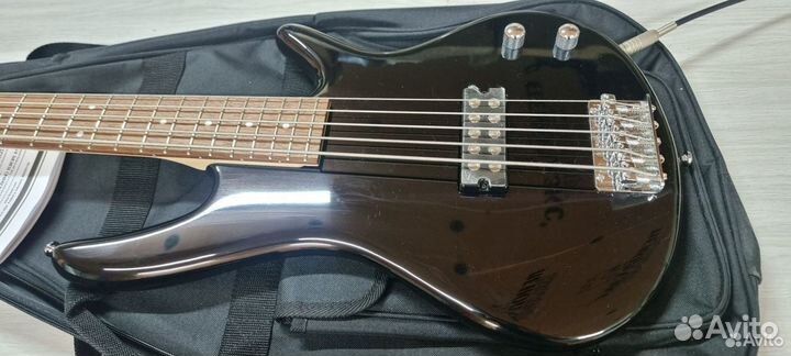 4-6-41. Ibanez GSR105EX black 5-ти струнный бас