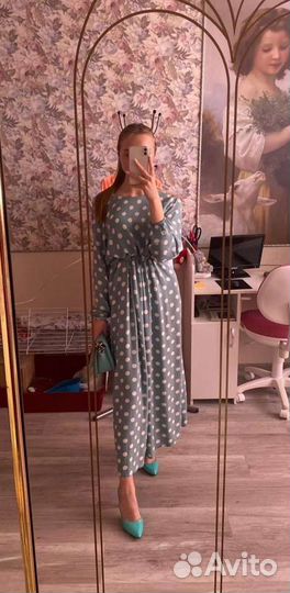 Женское платье в пол