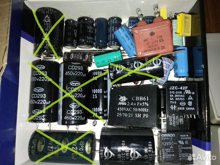 Радиодетали, Новые, б.у