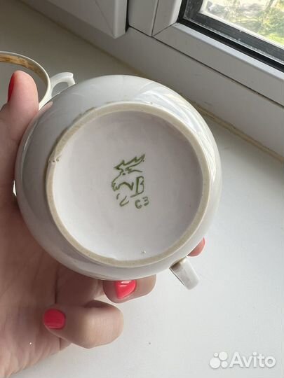 Чашки фарфоровые СССР