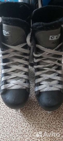 Коньки хоккейные ссм (детские)