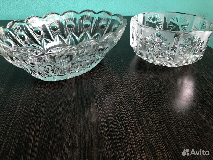 Хрустальная салатница