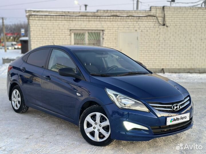 Hyundai Solaris 1.4 МТ, 2015, 144 779 км