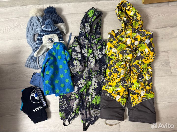 Комбинезоны пакетом 80-86