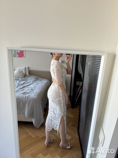 Платье коктейльное свадебное for love&lemons xs s