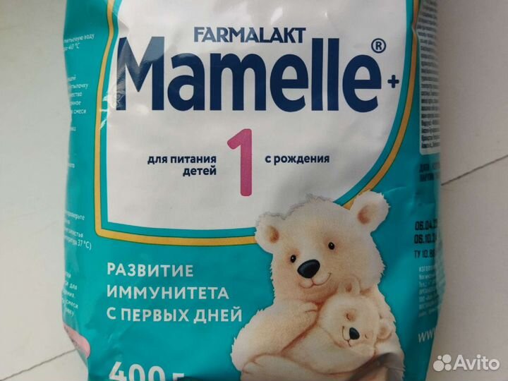 Детская смесь mamelle 1 с рождения