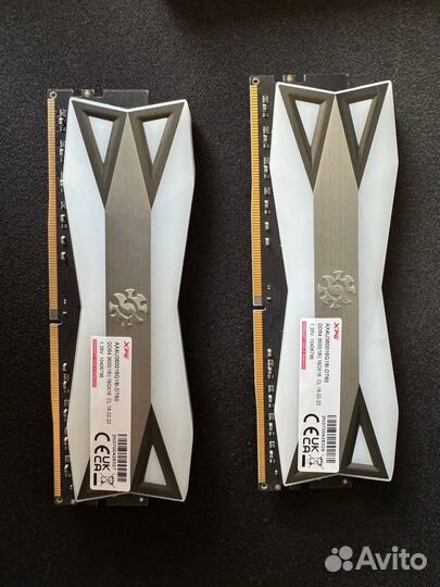 DDR4 adata XPG spectrix D60G 3600mhz 32gb