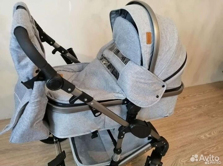 Коляска трансформер 2 в 1 Luxmom