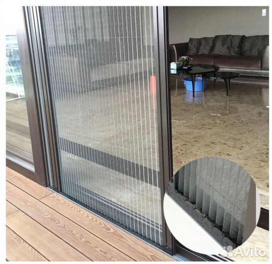 Москитная сетка Плиссе