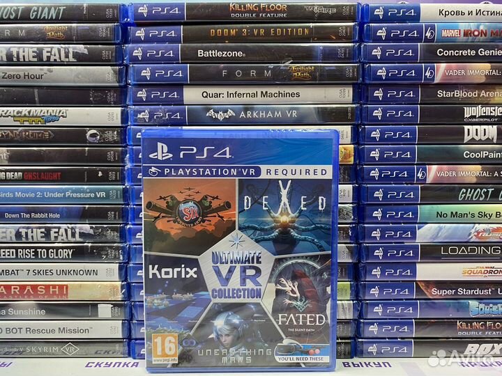 Игры PlayStation 4 VR
