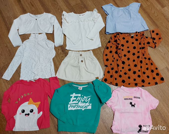 Вещи пакетом на девочку 104