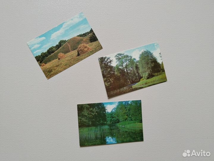 Календарики СССР Природа