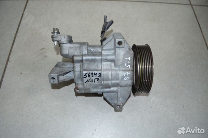 Компрессор кондиционера note Tiida Micra