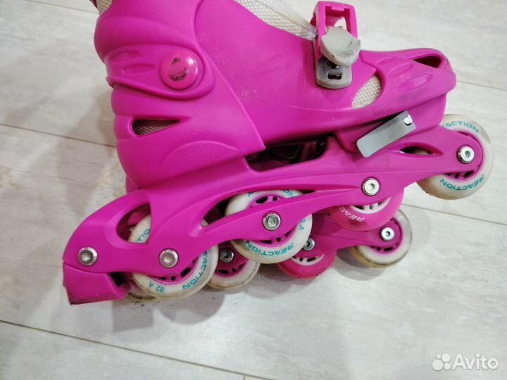 Роликовые коньки детские раздвижные 32-35