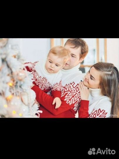 Фэмили лук для новогодней фотосессии