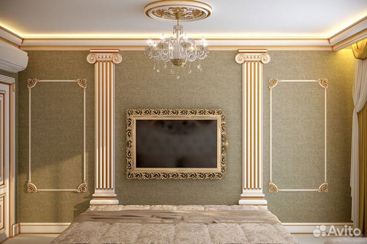 Гипсовые пилястры